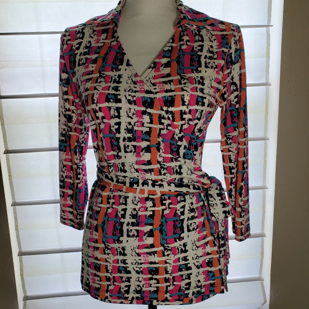 Ann Taylor wrap top  Sz. S.